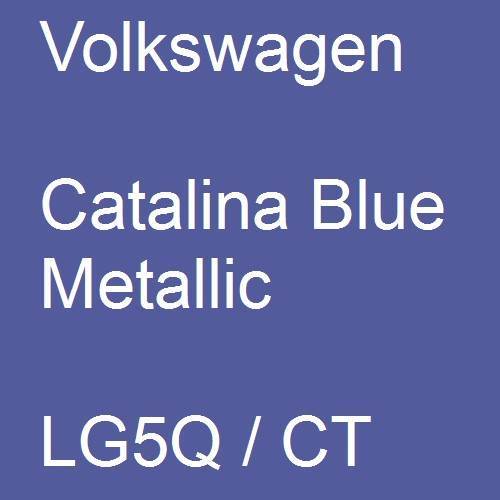 Volkswagen, Catalina Blue Metallic, LG5Q / CT.